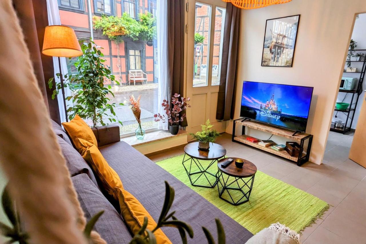 Uhlpartment - Im Herzen Von Salzwedel Buitenkant foto